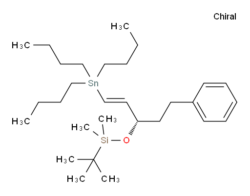 (S,E)-tert-butyldimethyl((5-phenyl-1-(tributylstannyl)pent-1-en-3-yl)oxy)silane