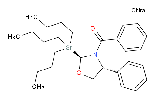 苯基((2S,4R)-4-苯基-2-(三丁基锡基)噁唑烷-3-基)甲酮
