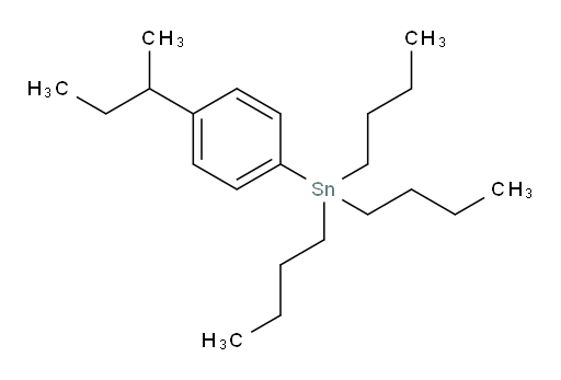 tributyl(4-(sec-butyl)phenyl)stannane
