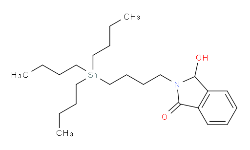 3-hydroxy-2-(4-(tributylstannyl)butyl)isoindolin-1-one