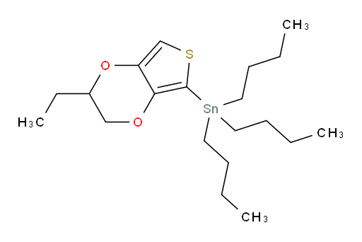 tributyl(2-ethyl-2,3-dihydrothieno[3,4-b][1,4]dioxin-5-yl)stannane