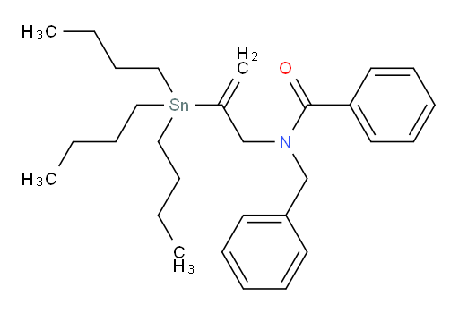 N-benzyl-N-(2-(tributylstannyl)allyl)benzamide