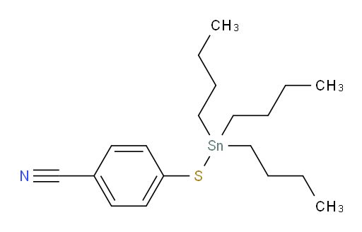 4-((tributylstannyl)thio)benzonitrile