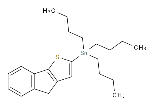 tributyl(4H-indeno[1,2-b]thiophen-2-yl)stannane