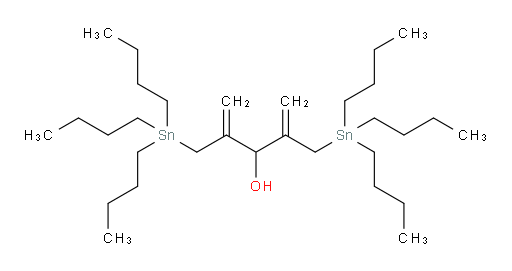 2,4-bis((tributylstannyl)methyl)penta-1,4-dien-3-ol