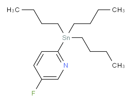 5-fluoro-2-(tributylstannyl)pyridine