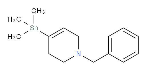 1-苄基-4-(三甲基锡基)-1,2,3,6-四氢吡啶