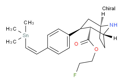 (1R,2S,3S,5S)-2-氟乙基 3-(4-((Z)-2-(三甲基锡基)乙烯基)苯基)-8-氮杂双环[3.2.1]辛烷-2-甲酸酯
