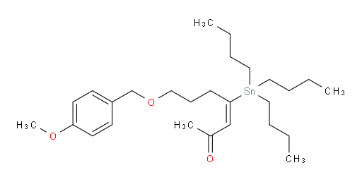 (E)-7-((4-甲氧基苄氧基))-4-(三丁基锡基)庚-3-烯-2-酮