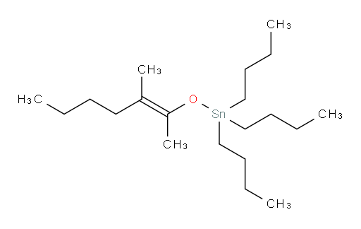 (E)-tributyl((3-methylhept-2-en-2-yl)oxy)stannane
