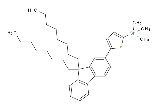 (5-(9,9-dioctyl-9H-fluoren-2-yl)thiophen-2-yl)trimethylstannane