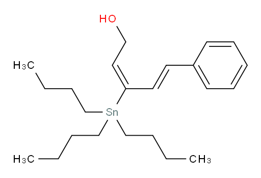 (2E,4E)-5-phenyl-3-(tributylstannyl)penta-2,4-dien-1-ol