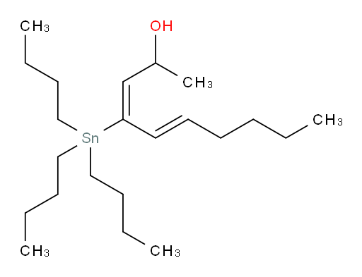 (3E,5E)-4-(tributylstannyl)deca-3,5-dien-2-ol
