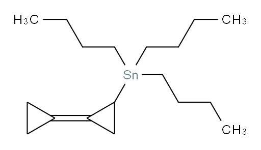 [1,1'-bi(环丙亚基)]-2-基三丁基锡烷