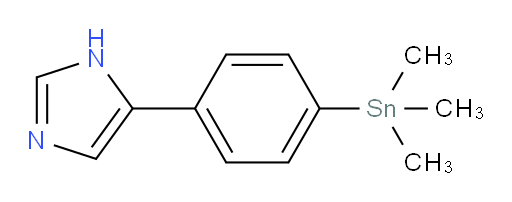 5-(4-(trimethylstannyl)phenyl)-1H-imidazole