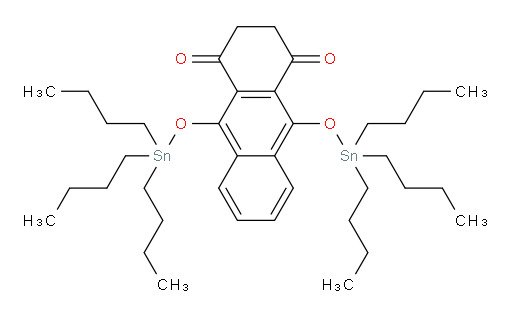 9,10-bis((tributylstannyl)oxy)-2,3-dihydroanthracene-1,4-dione
