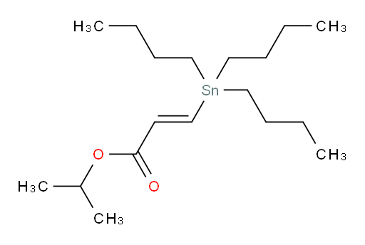 (E)-isopropyl 3-(tributylstannyl)acrylate