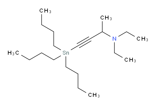 N,N-二乙基-4-(三丁基锡基)丁-3-炔-2-胺