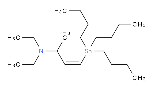 (Z)-N,N-diethyl-4-(tributylstannyl)but-3-en-2-amine