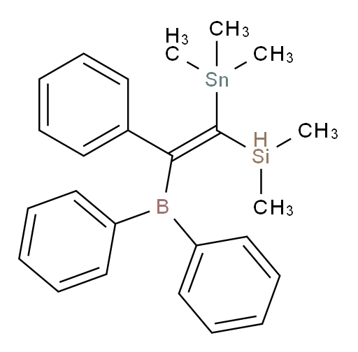 (Z)-(2-(diphenylboryl)-2-phenyl-1-(trimethylstannyl)vinyl)dimethylsilane