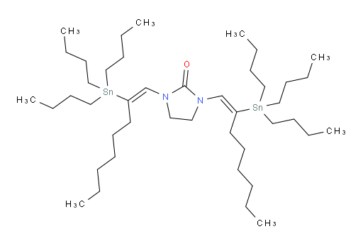 1,3-bis((E)-2-(tributylstannyl)oct-1-en-1-yl)imidazolidin-2-one