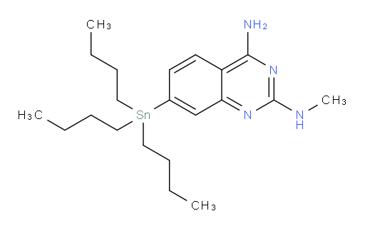 N2-methyl-7-(tributylstannyl)quinazoline-2,4-diamine
