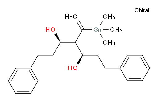 (3R,5R)-1,7-diphenyl-4-(1-(trimethylstannyl)vinyl)heptane-3,5-diol