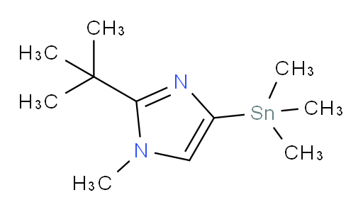 2-(tert-butyl)-1-methyl-4-(trimethylstannyl)-1H-imidazole