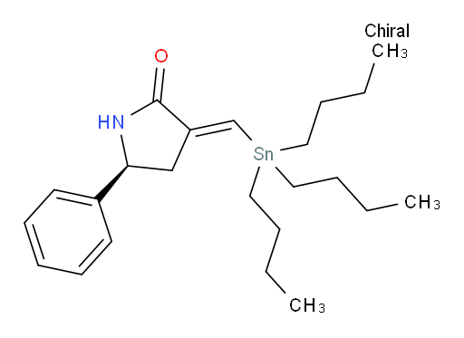 (S,E)-5-phenyl-3-((tributylstannyl)methylene)pyrrolidin-2-one