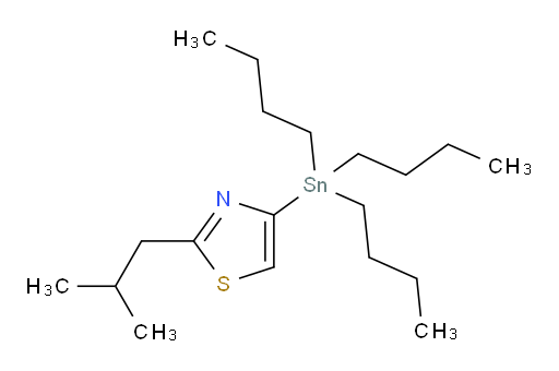 2-isobutyl-4-(tributylstannyl)thiazole