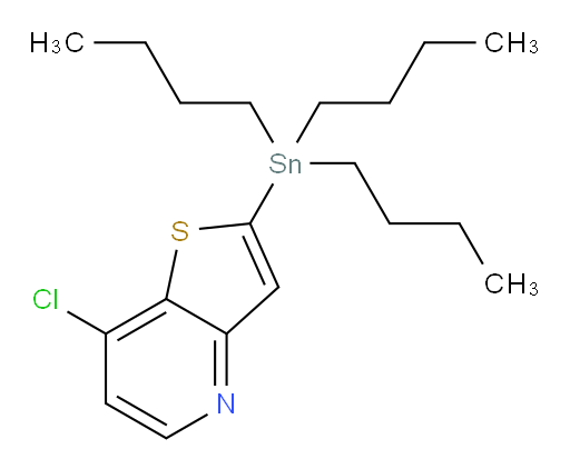 7-chloro-2-(tributylstannyl)thieno[3,2-b]pyridine