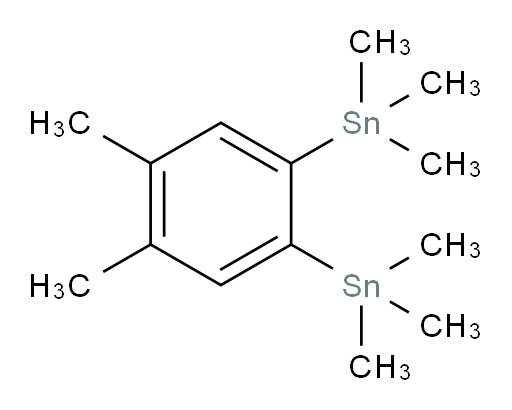 (4,5-dimethyl-1,2-phenylene)bis(trimethylstannane)
