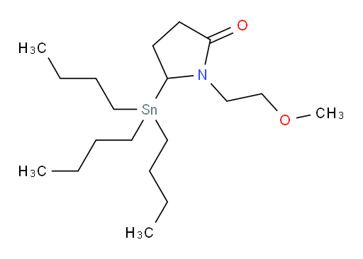 1-(2-甲氧基乙基)-5-(三丁基锡基)吡咯烷-2-酮
