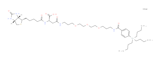 (S)-1,17-二氧代-19-(5-((3aS,4S,6aR)-2-氧代六氢-1H-噻吩并[3,4-d]咪唑-4-基)戊酰胺基)-1-(4-(三丁基锡基)苯基)-6,9,12-三氧杂-2,16-二氮杂二十烷-20-酸