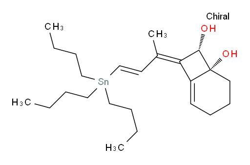 (1R,8S,E)-7-((E)-4-(三丁基锡基)丁-3-烯-2-亚基)双环[4.2.0]辛-5-烯-1,8-二醇