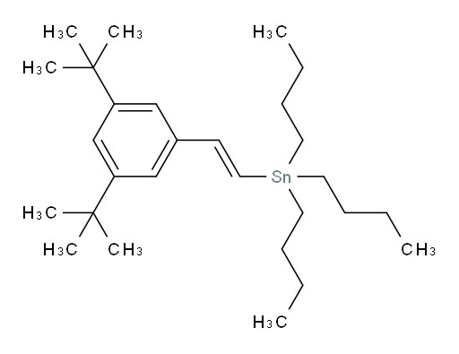 (E)-tributyl(3,5-di-tert-butylstyryl)stannane
