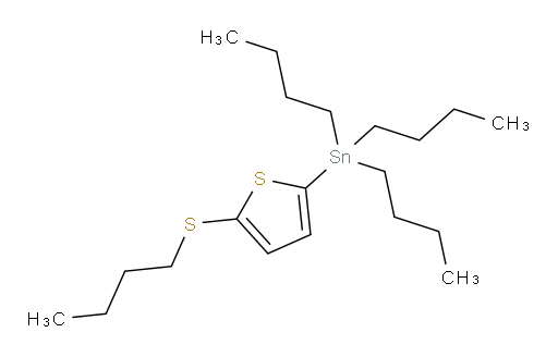 三丁基(5-(丁基硫基)噻吩-2-基)锡烷