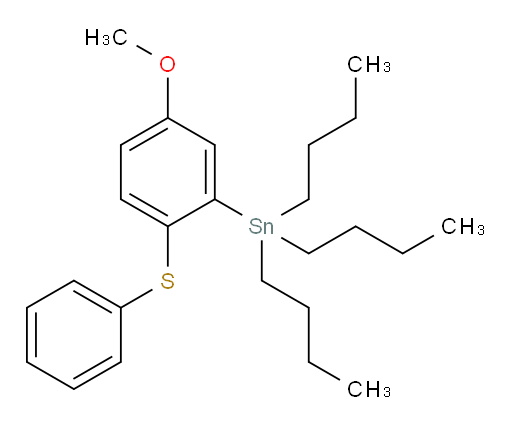 tributyl(5-methoxy-2-(phenylthio)phenyl)stannane