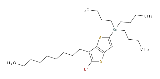 (5-溴-6-壬基噻吩并[3,2-b]噻吩-2-基)三丁基锡烷