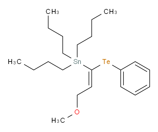 (E)-tributyl(3-methoxy-1-(phenyltellanyl)prop-1-en-1-yl)stannane