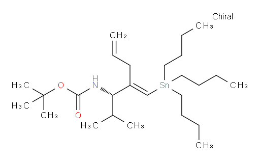 (S,E)-tert-butyl (2-methyl-4-((tributylstannyl)methylene)hept-6-en-3-yl)carbamate