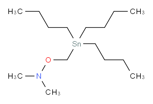 N,N-dimethyl-O-((tributylstannyl)methyl)hydroxylamine