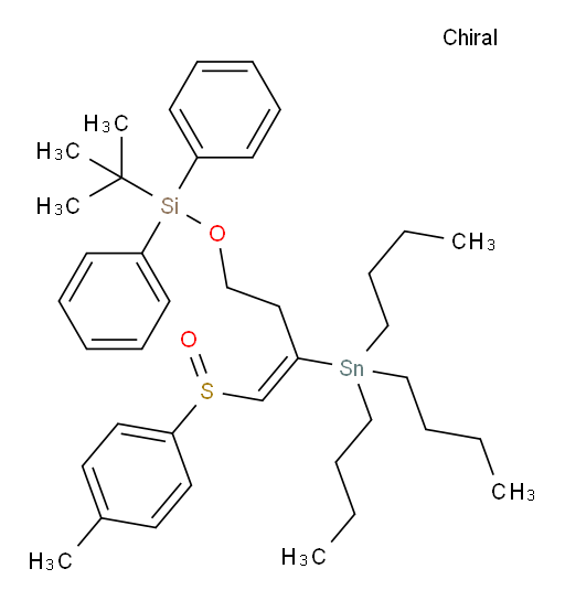 (R,E)-tert-butyldiphenyl((4-(p-tolylsulfinyl)-3-(tributylstannyl)but-3-en-1-yl)oxy)silane