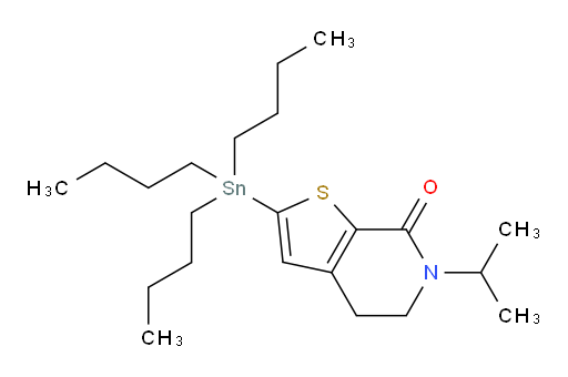 6-isopropyl-2-(tributylstannyl)-5,6-dihydrothieno[2,3-c]pyridin-7(4H)-one