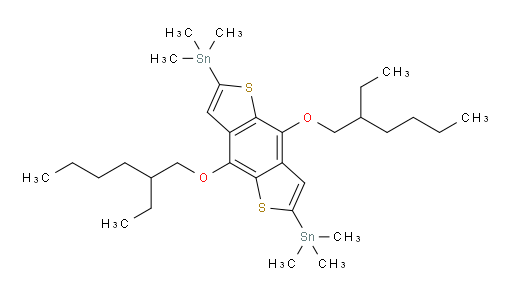 1,1'-[4,8-Bis[(2-ethylhexyl)oxy]benzo[1,2-b:4,5-b']dithiophene-2,6-diyl]bis[1,1,1-trimethylstannane]