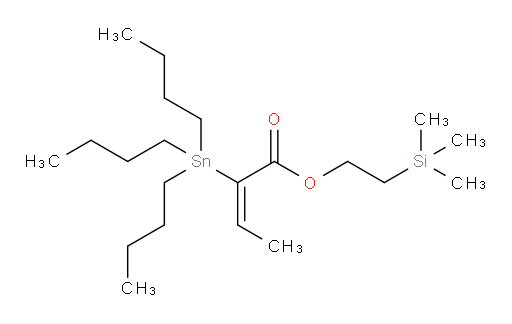 (E)-2-(trimethylsilyl)ethyl 2-(tributylstannyl)but-2-enoate