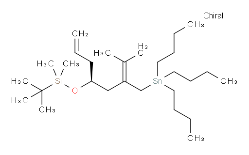 (S)-tert-butyldimethyl((7-methyl-6-((tributylstannyl)methyl)octa-1,6-dien-4-yl)oxy)silane
