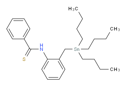 N-(2-((tributylstannyl)methyl)phenyl)benzothioamide