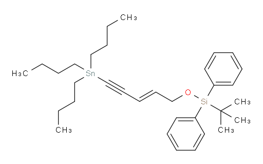 (E)-tert-butyldiphenyl((5-(tributylstannyl)pent-2-en-4-yn-1-yl)oxy)silane