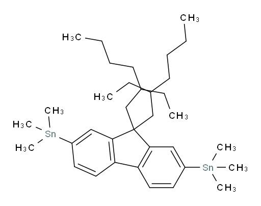 (9,9-bis(2-ethylhexyl)-9H-fluorene-2,7-diyl)bis(trimethylstannane)